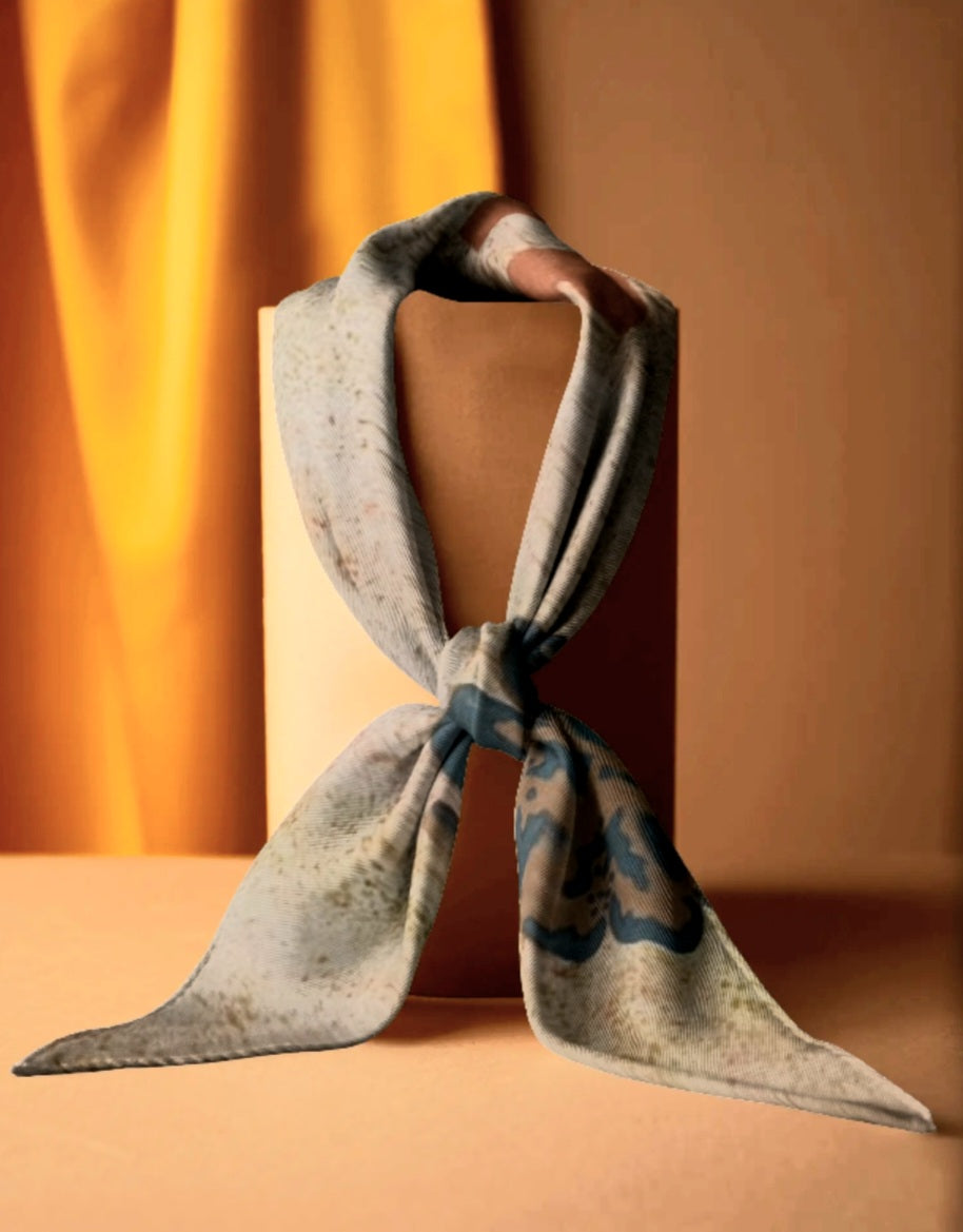 FOLKLORE FUSION SPRINKLED SCARF