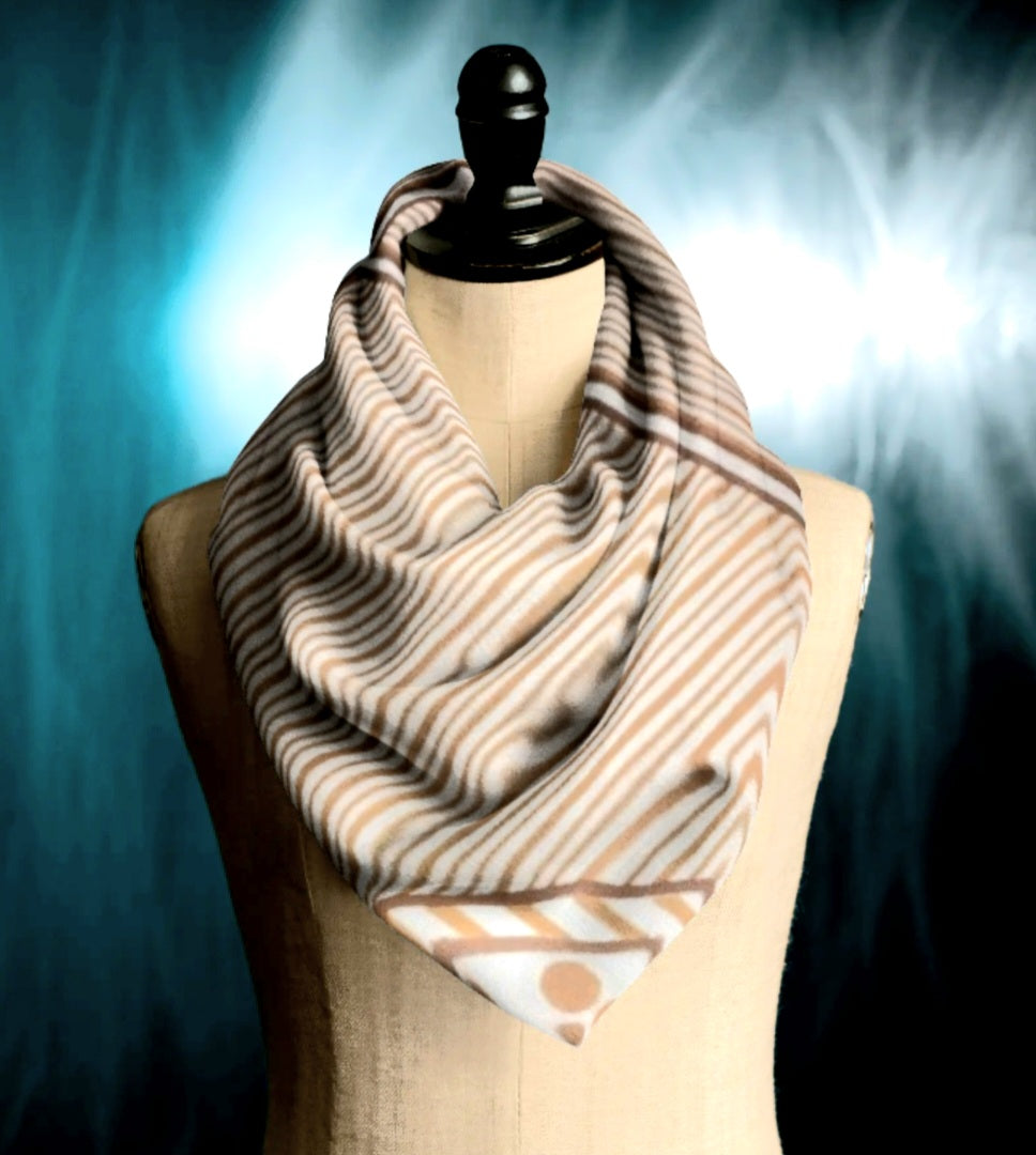 TERRA LINES SILK SCARF