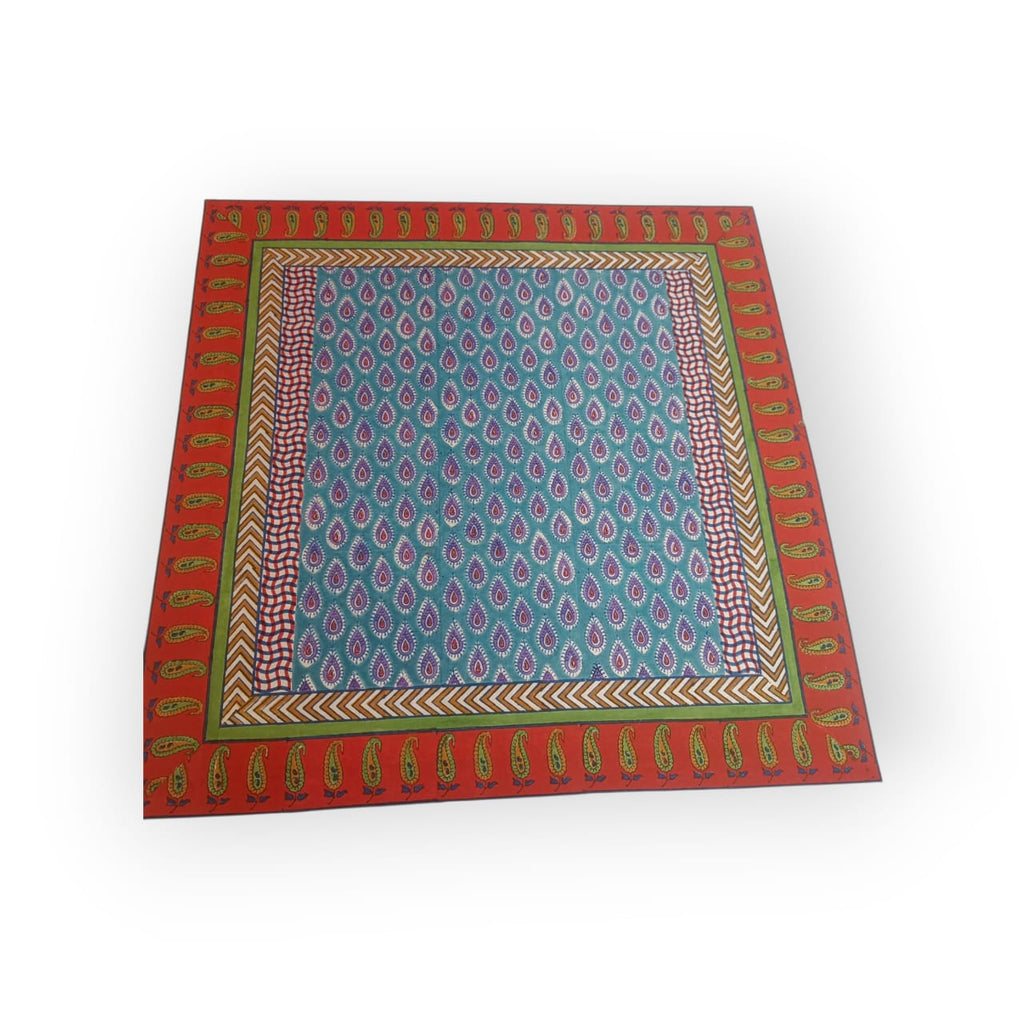 PAISLEY GARDEN BLOCK PRINTSCARF